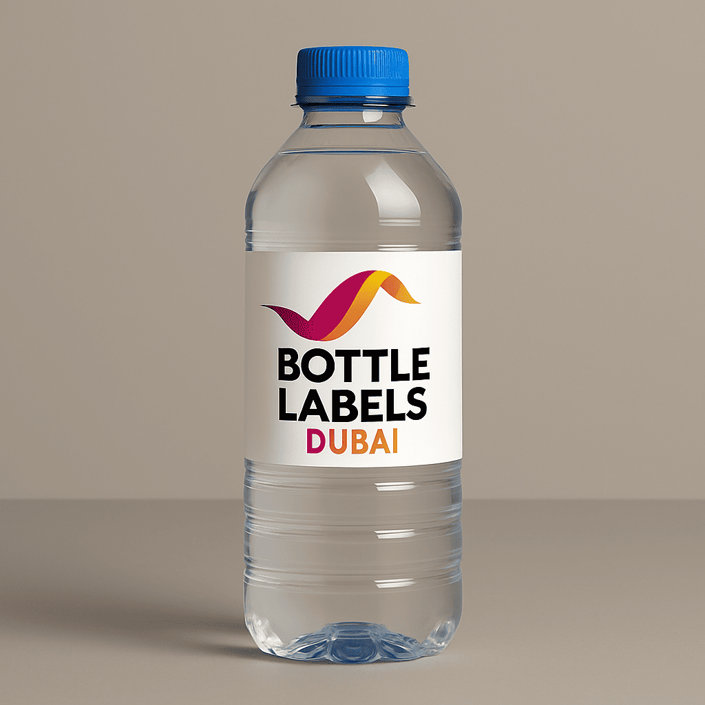 Bottle Stickers Dubai - Waterproof Branding
