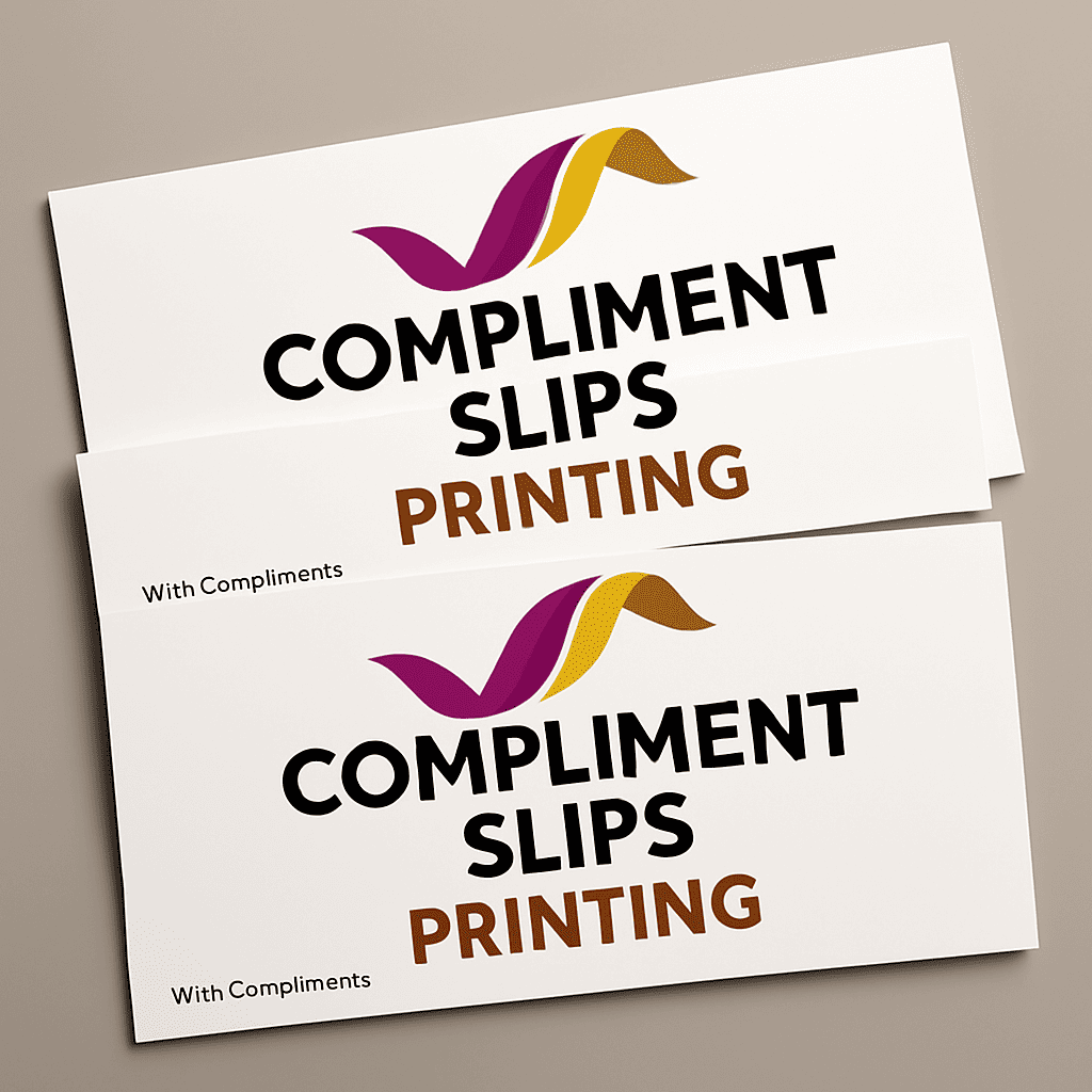 Compliment Slips Printing Dubai - Business Correspondence